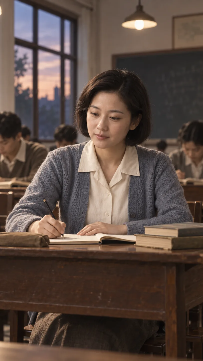 下班后继续求学的情景演绎